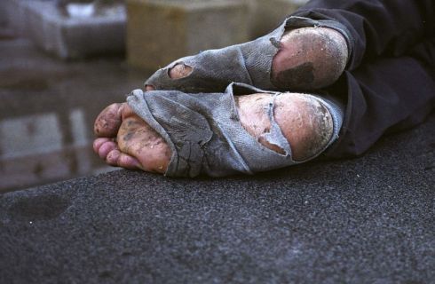 homeless person