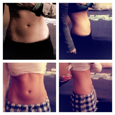 before and after juice detox