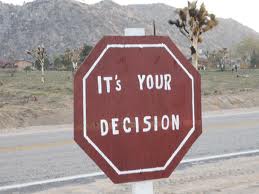 it's your decision
