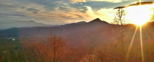 sun rise on a new day